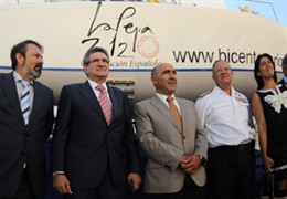 Un momento de la presentación de la Regata Ciudades Constitucionales