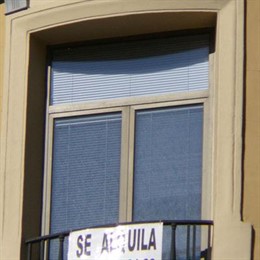 Se alquila, alquiler de una vivienda