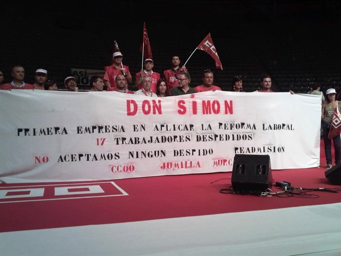 Protesta contra Don Simón