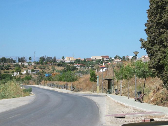 Paseo peatonal La Aljaima.