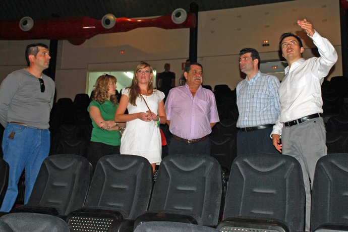 Visita a la última fase de obras del auditorio Paco de Lucía