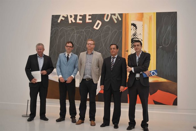 Presentación de la expositición de Dexter Dalwood en el CAC Málaga