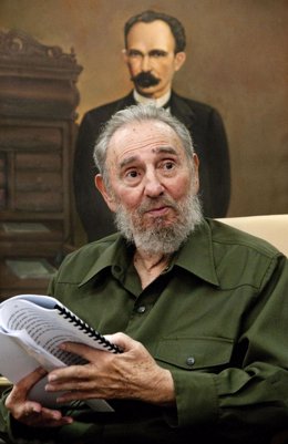 El dirigente cubano Fidel Castro