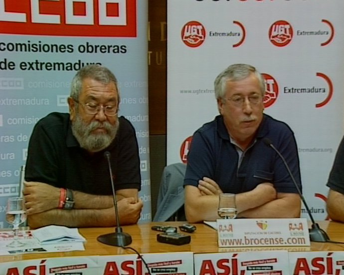 Méndez del 60 al 70% de los trabajadores secundarán la huelga general