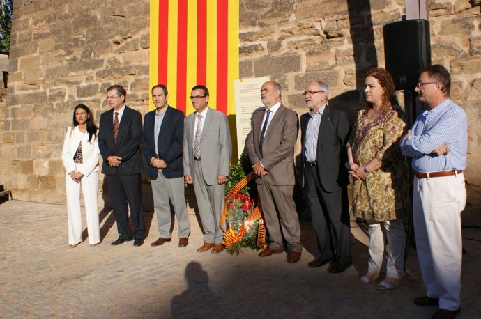 Acto institucional de la Diada en Lleida