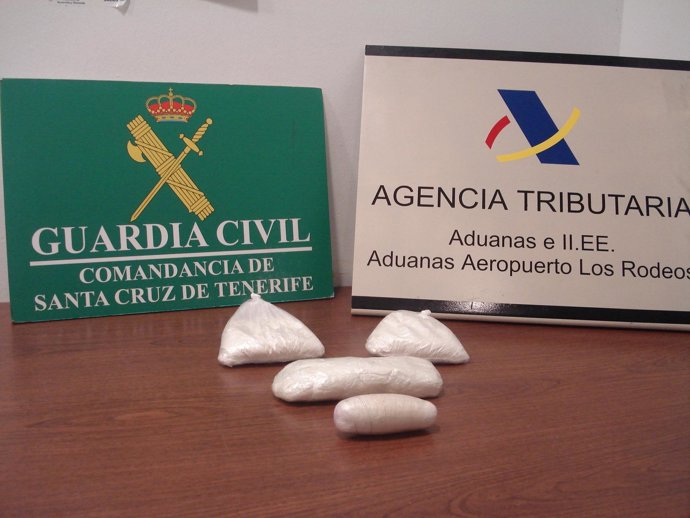 Droga incautada en el Aeropuerto