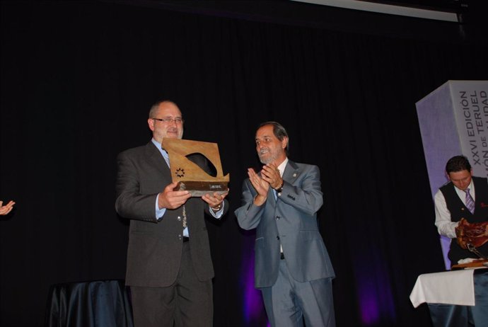 La empresa Sierra de Mora recibe el Premio de Calidad Jamón de Teruel 2010