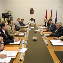 Mesa y Junta, portavoces de Navarra