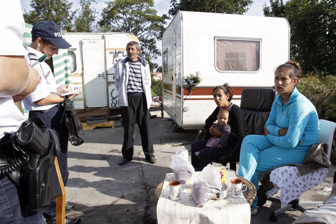 Expulsiones de gitanos en Francia