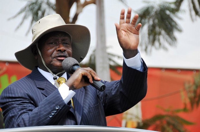Yoweri Museveni, presidente de Uganda