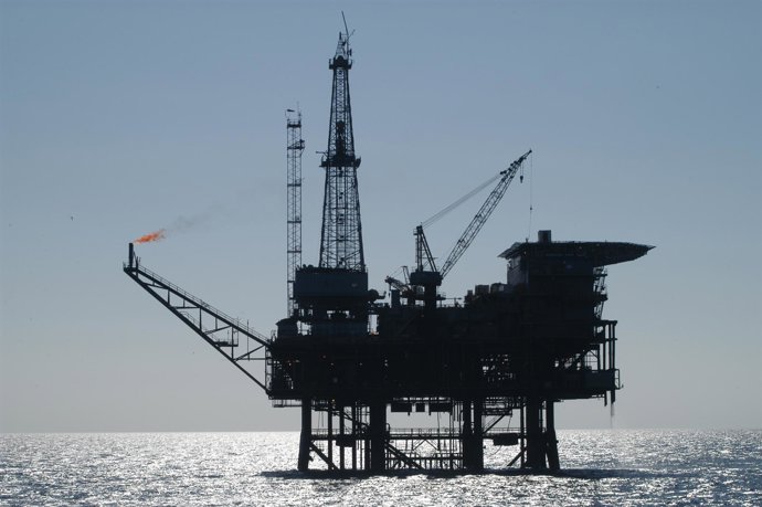 Plataforma de petróleo de Repsol.