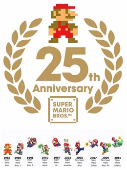 25 aniversario de Super Mario Bros
