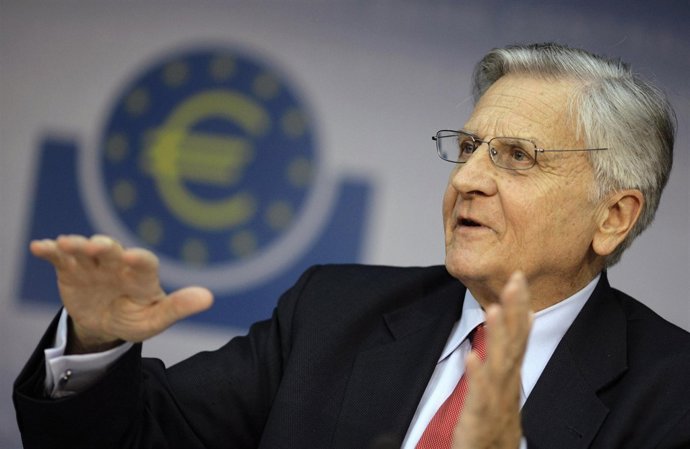 Jean Claude Trichet, presidente del BCE