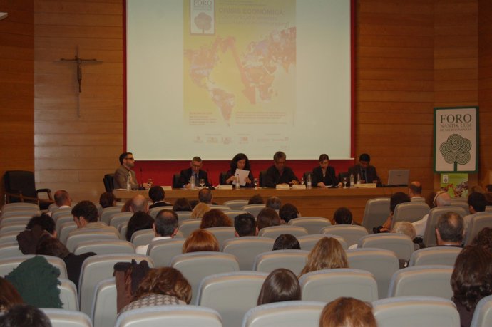 Foro Nantik Lum sobre microfinanzas en una edición anterior