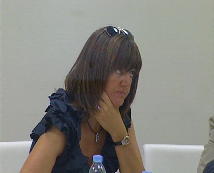 Idoia Mendia portavoz del govierno vasco en radio Euskadi R