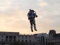 Un 'Spartan' sobrevuela Londres