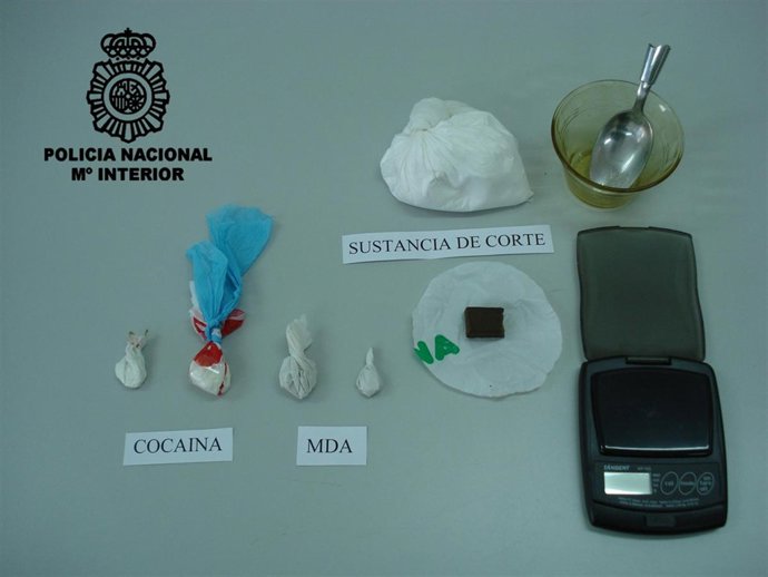 Drogas incautadas en una operación en Vigo