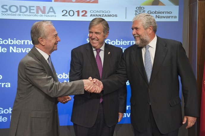 José María Fernández Sousa, el consejero Roig y José María Aracama.