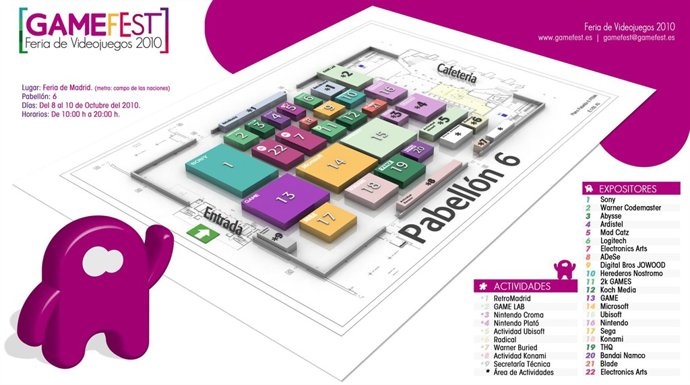 Cartel de 'GameFest 2010'.
