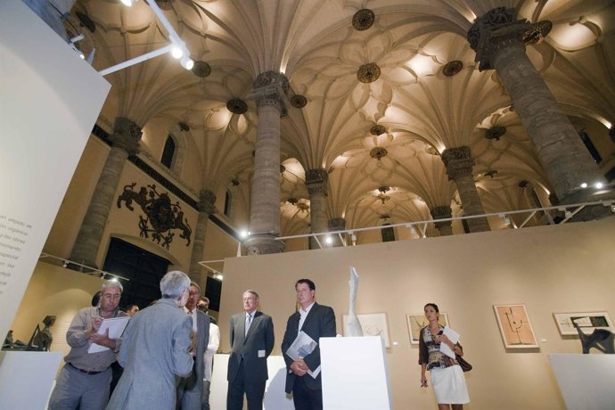 Exposición de Subirachs en la Lonja