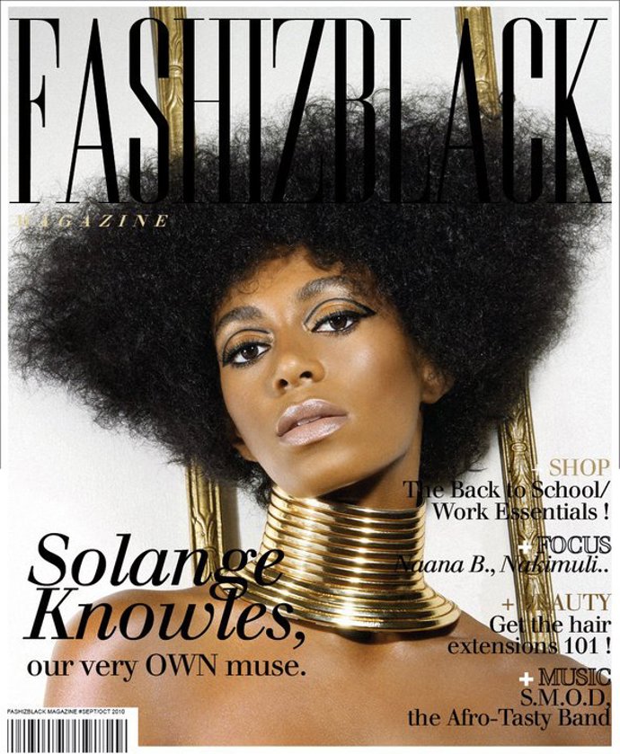 Solange Knowles para FashIzBlack Magazine
