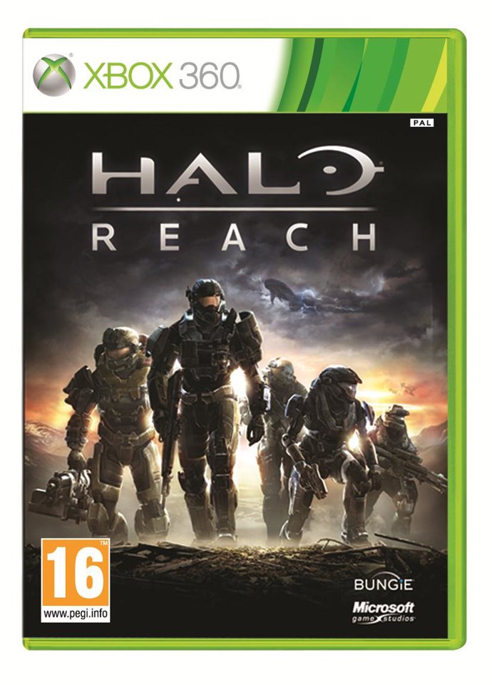 Portada del videojuego Halo Reach