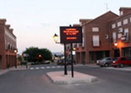 pantalla informativa en Quer