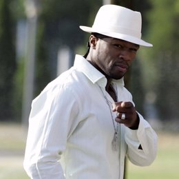 Imagen del rapero 50 Cent, Curtis James Jackson