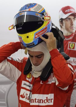 El piloto español de Ferrari, Fernando Alonso