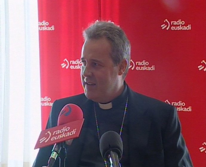 Mario Iceta, obispo de Bilbao, en radio Euskadi T