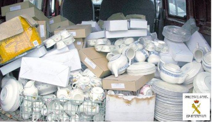 Robo en la Fábrica de Loza de San Claudio