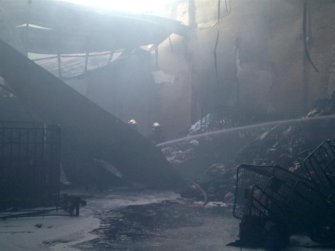 Incendio en Moraleja de Enmedio