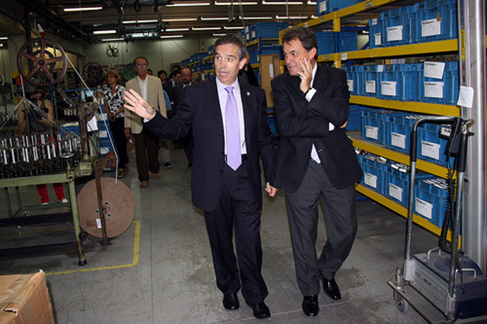 Visita de Mats a la empresa Relats