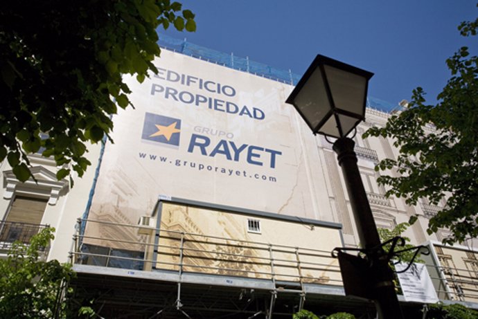 Edificio de Rayet en el centro de Madrid
