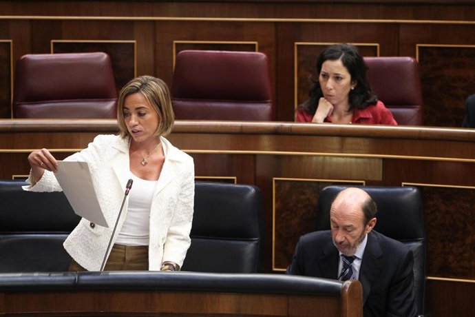 Ministra de Defensa, Carme Chacón