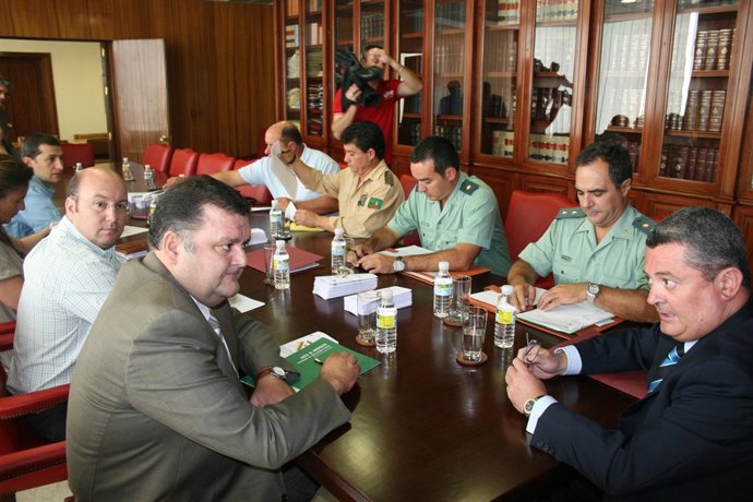 Reunión para el plan de seguridad contra delitos en Córdoba en la campaña agríco