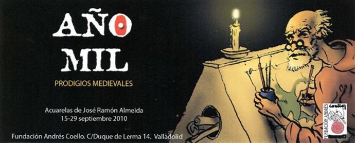 Cartel de la muestra 'Año Mil'