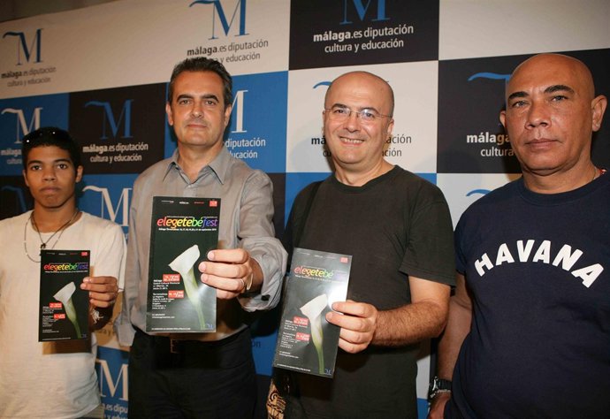 Presentación de 'Elegetebésfest' en Málaga