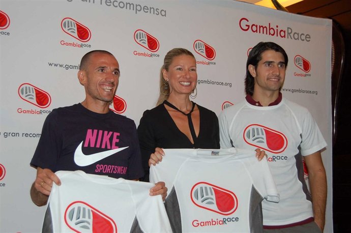 Chema Martínez, Anne Igartiburu y Rubén de la Red