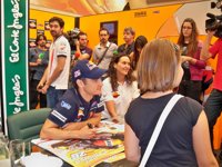 Motociclismo/GP Aragón.- Pedrosa, dispuesto a "luchar" y trabajar "duro" para lograr la victoria en Motorland