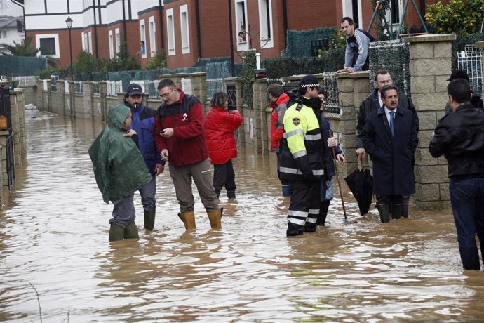 Inundaciones Castro Urdiales 2009