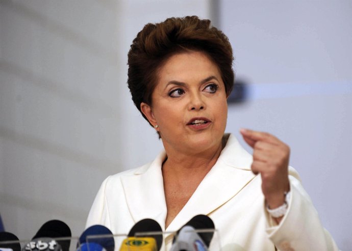Dilma Rousseff, candidata brasileña por el Partido de los Trabajadores.