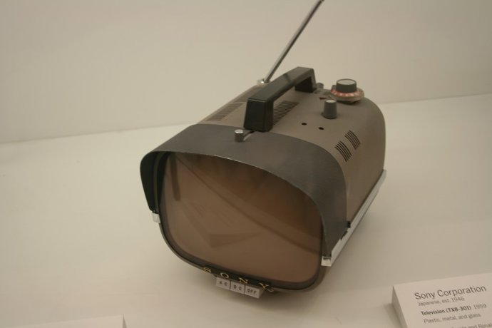 Televisión antigua de Sony