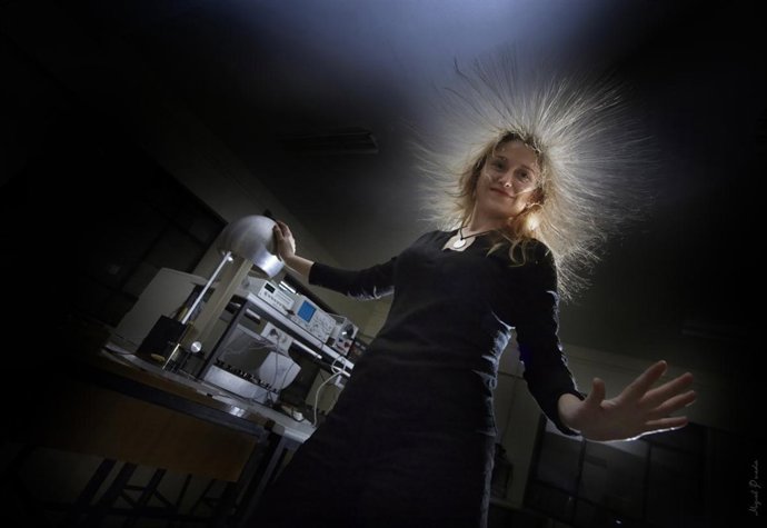 La promotora de 'Science Circus', Raquel Ibáñez. 