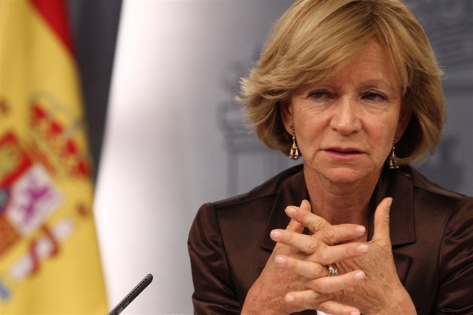 vicepresidenta segunda y ministra de Economía y Hacienda, Elena Salgado