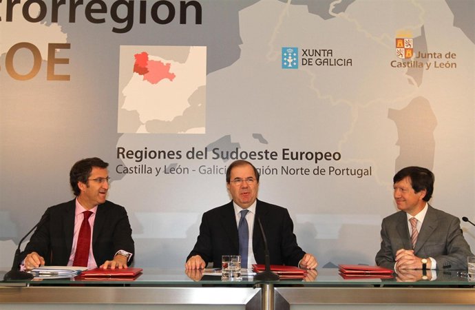 Firma de la Macrorregión Castilla y León, Galicia y Norte de Portugal