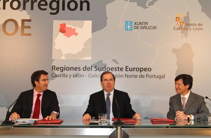 Firma de la Macrorregión Castilla y León, Galicia y Norte de Portugal