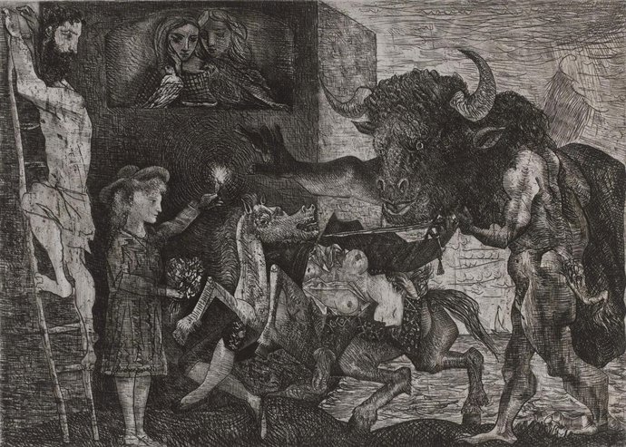 'La Minotauromaquia'  de Picasso