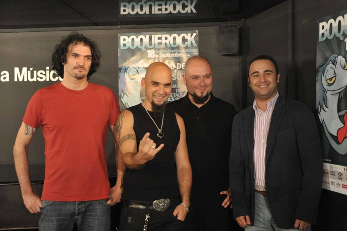 Presentación de Boquerock 2010 en Málaga