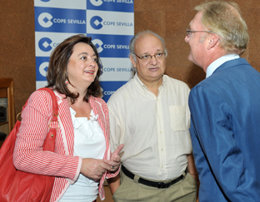Mar Moreno, durante la clausura del acto